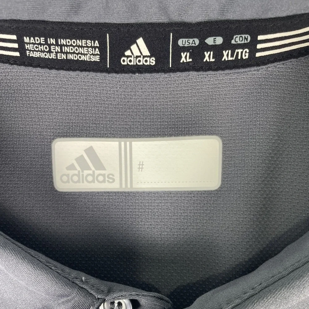 Adidas Polo Mens XL Gray USF Bulls Softball Series Climacool Short Slv Athletic